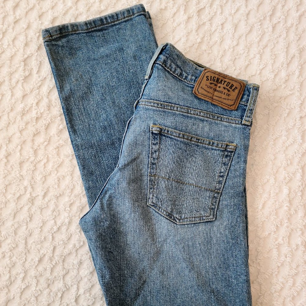 Levi Straus Slim Straight Jean 28x30